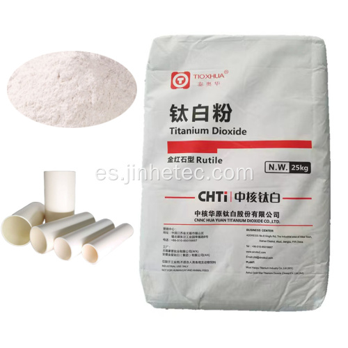 Dioxido de titanio de Chti rutile R219 para tubería de PVC